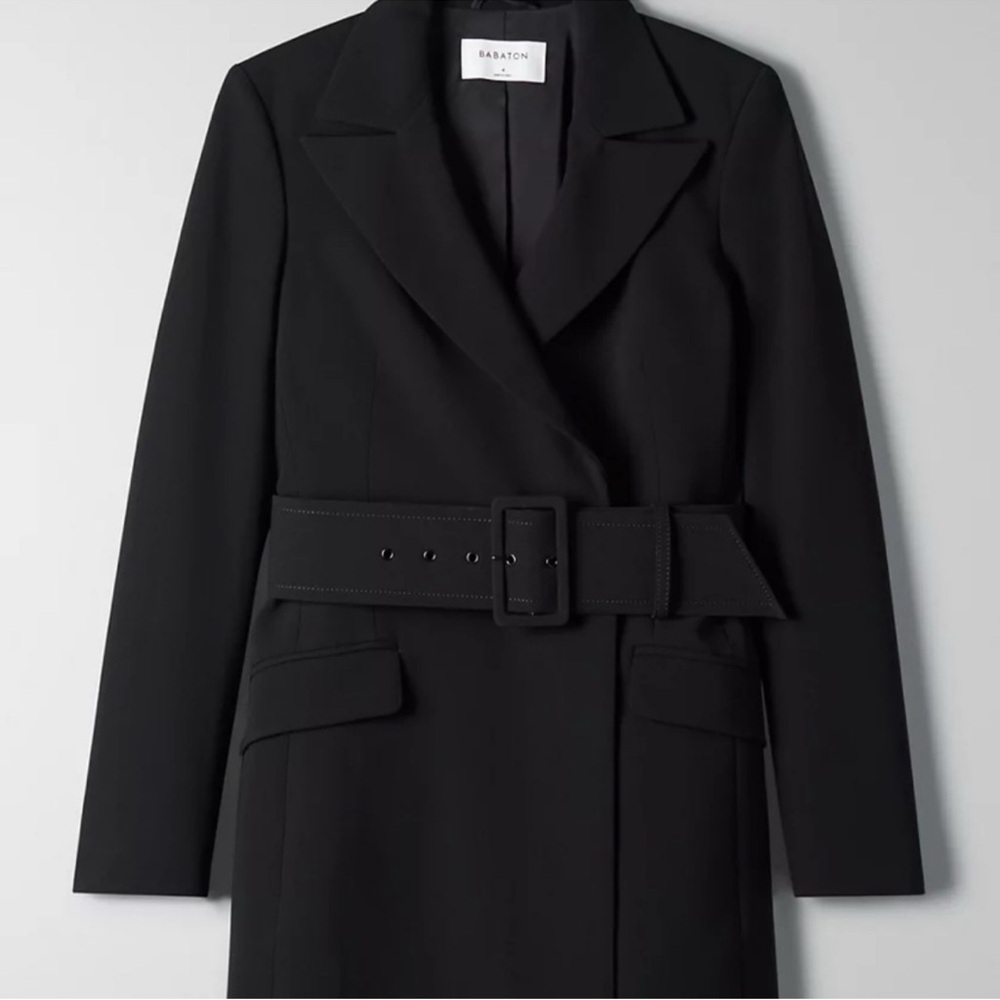 Babaton Futura Blazer Dress in Black - Picture 3 of 7